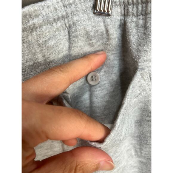 Nike Sweat Grey Pants VTG XL Relax Comfort Lounge Drawstring Athletic Athleisure - Picture 8 of 16